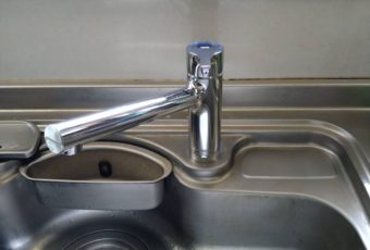 キッチン 水栓交換 施工事例★/能登町